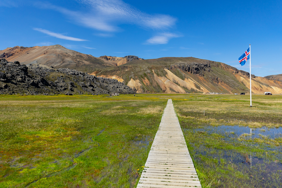 Island Roadtrip Camping Landmannalaugar Thermalquelle