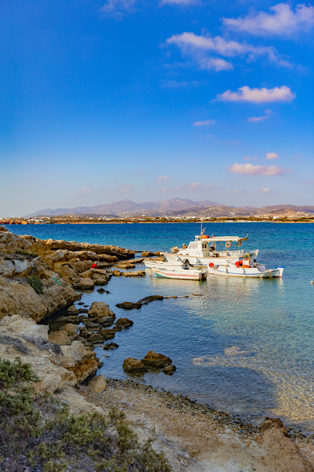 Paros Strand Kykladen Griechenland