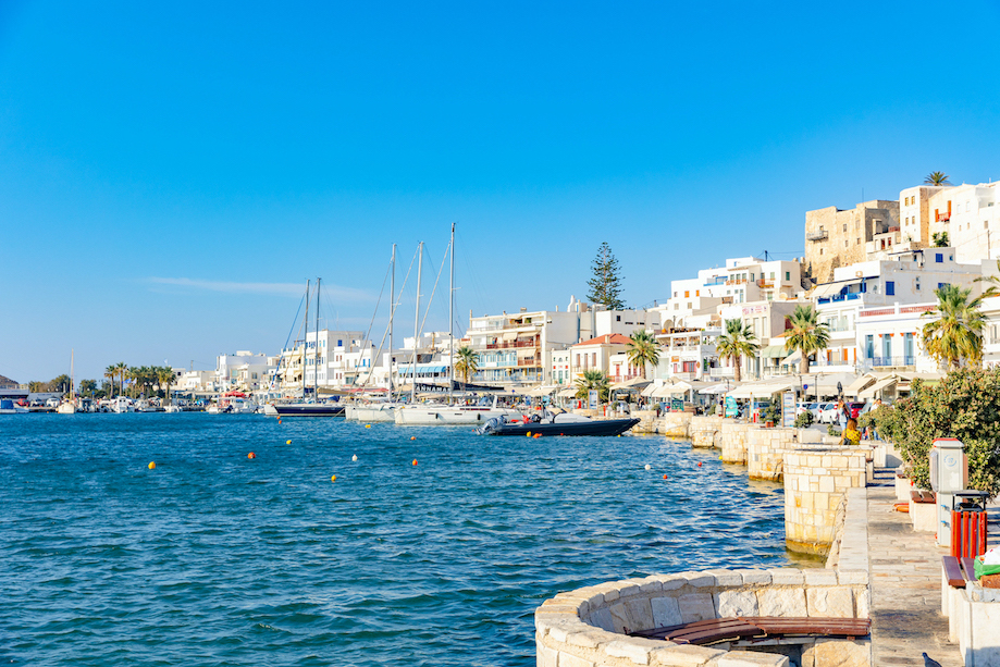 Naxos Chora Kykladen Griechenland