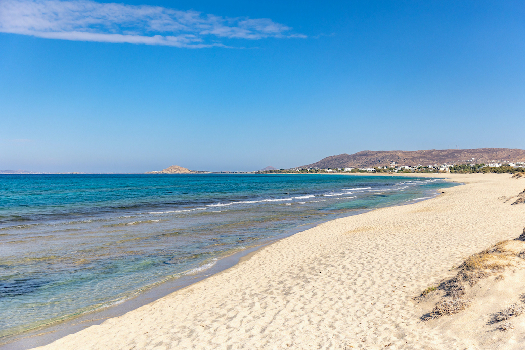 Naxos Strand Kykladen Griechenland