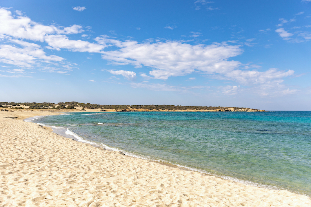 Naxos Strand Kykladen Griechenland