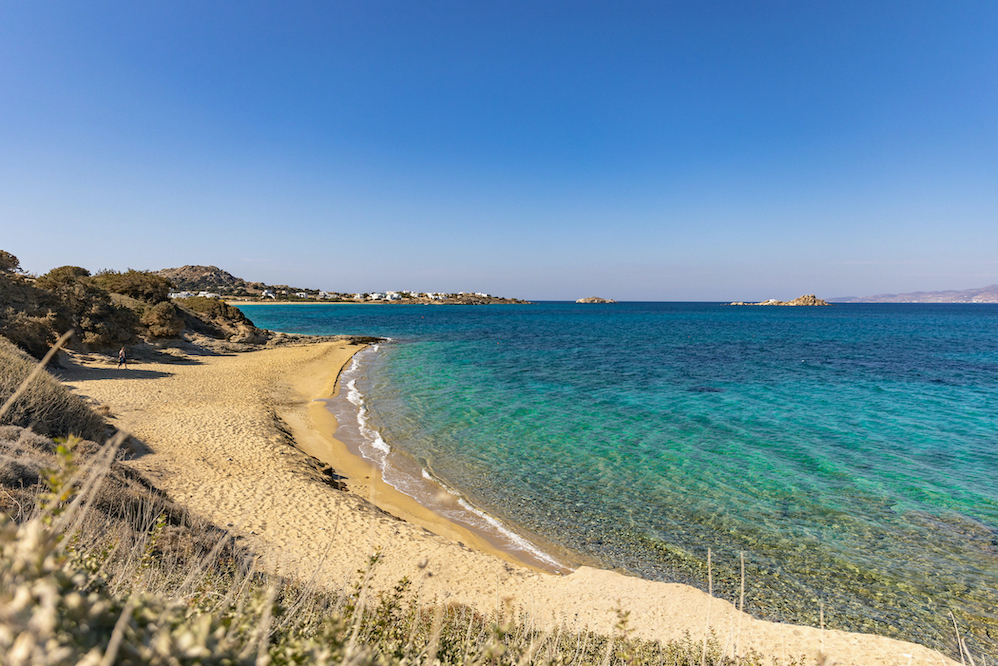 Naxos Strand Kykladen Griechenland