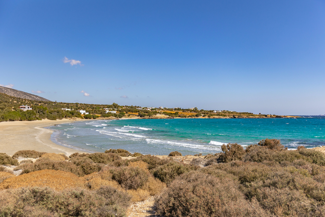 Naxos Strand Kykladen Griechenland