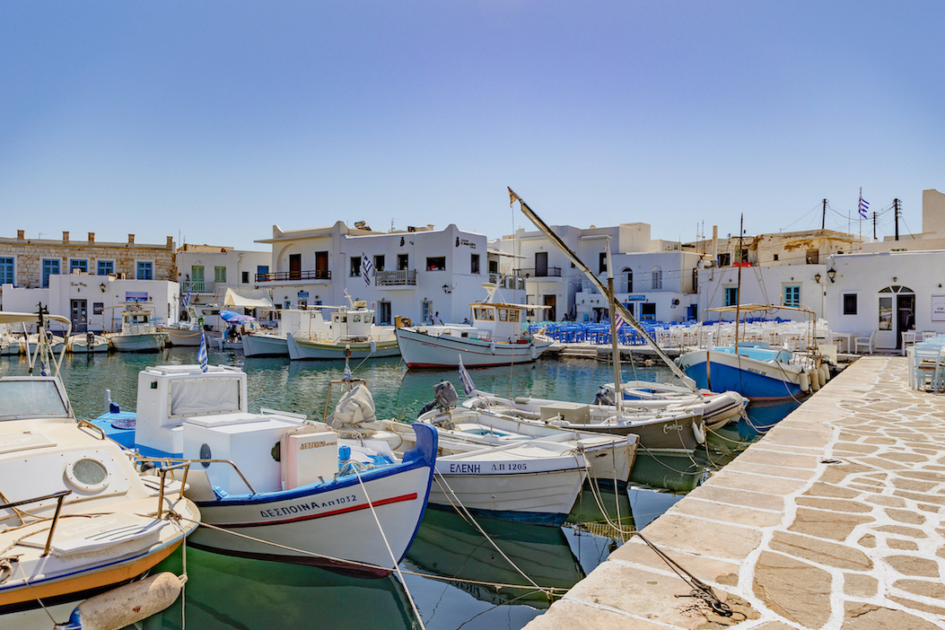 Paros Naoussa Kykladen Griechenland