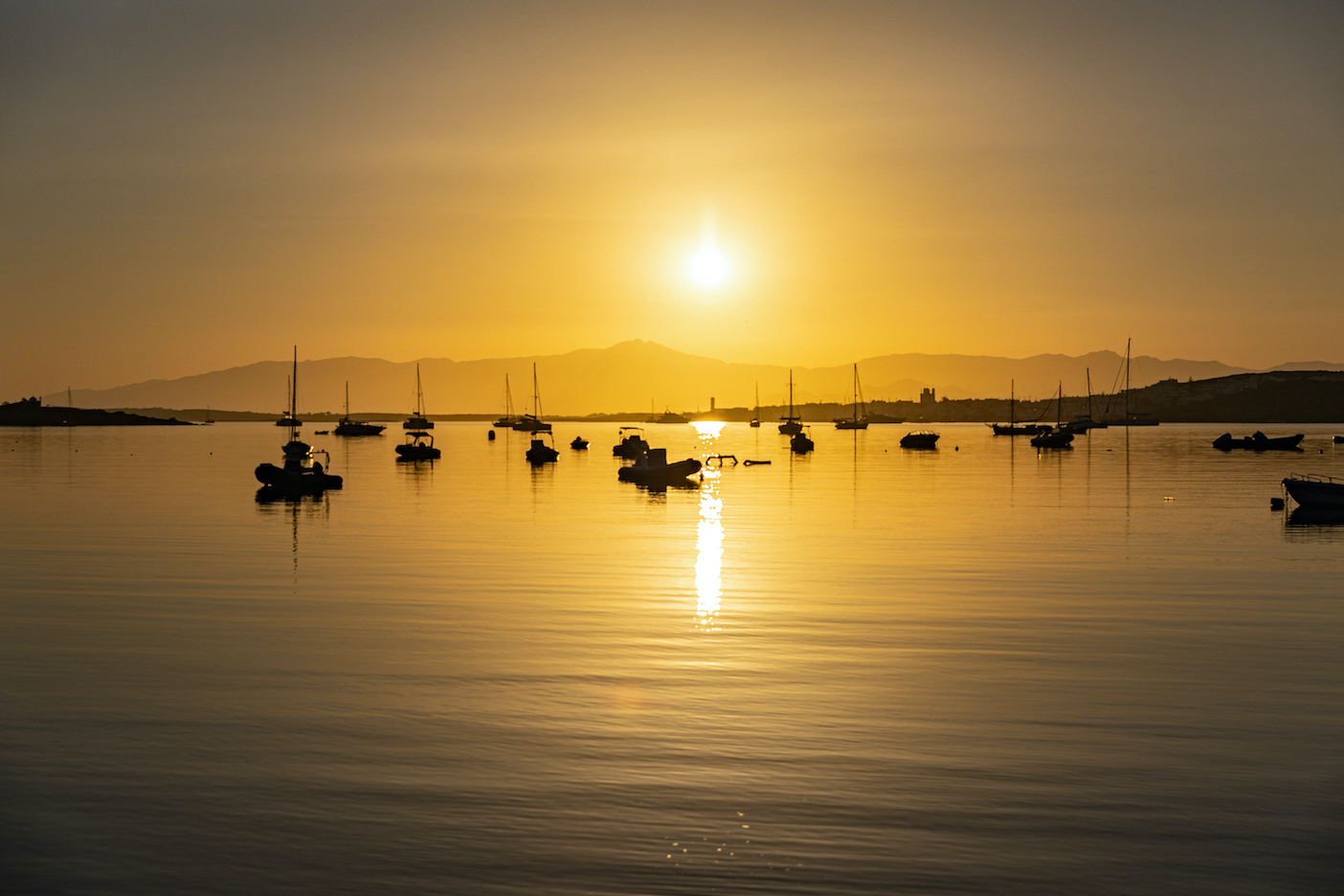 Paros Sonnenaufgang Kykladen Griechenland