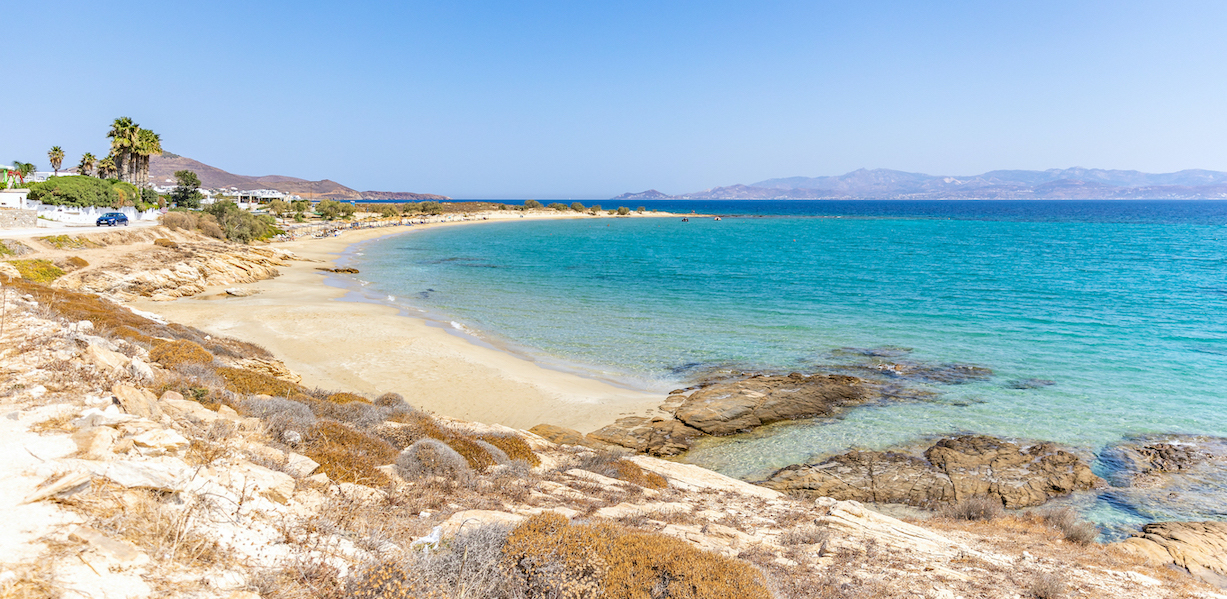 Paros Strand Kykladen Griechenland