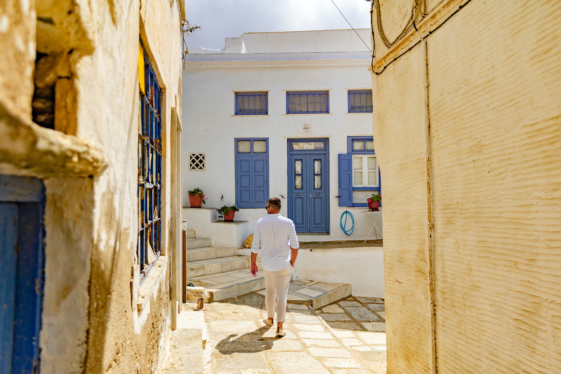 Tinos Dorf Kykladen Griechenland