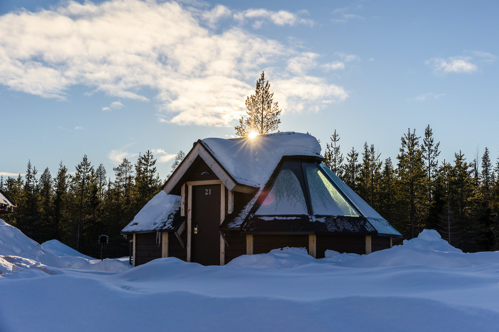 Aurora Cabins Northern Lights Village Levi Lappland Finnland