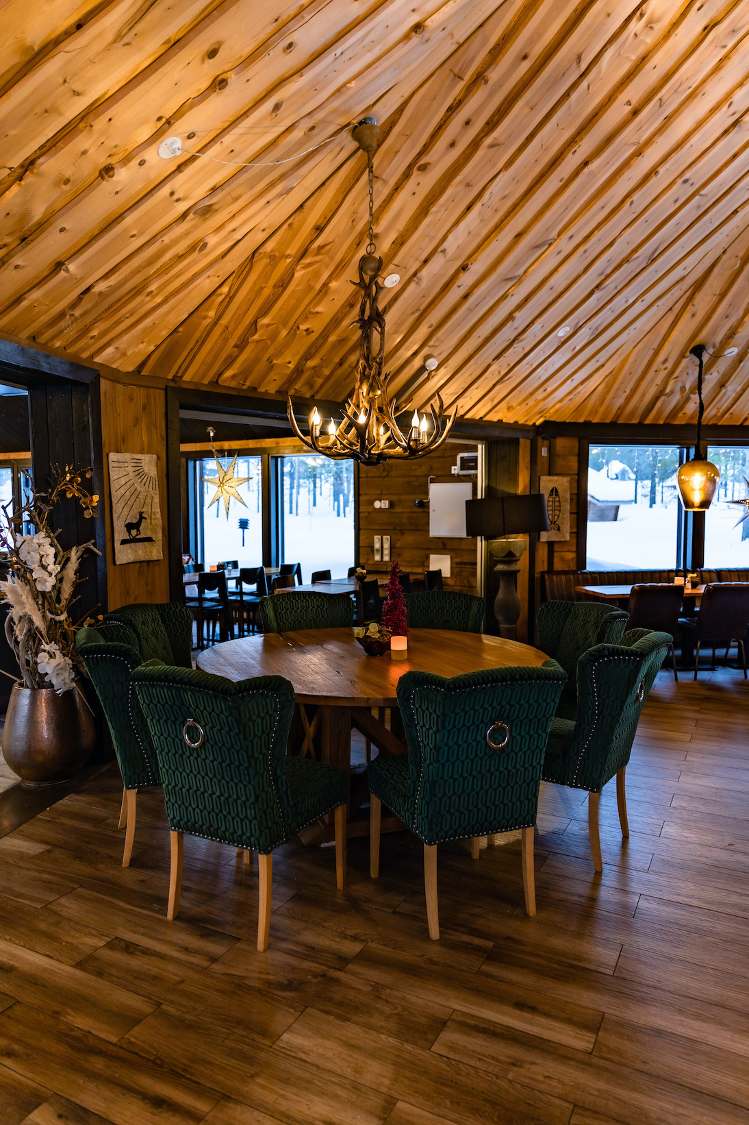 Restaurant Northern Lights Village Saariselkä Lappland Finnland