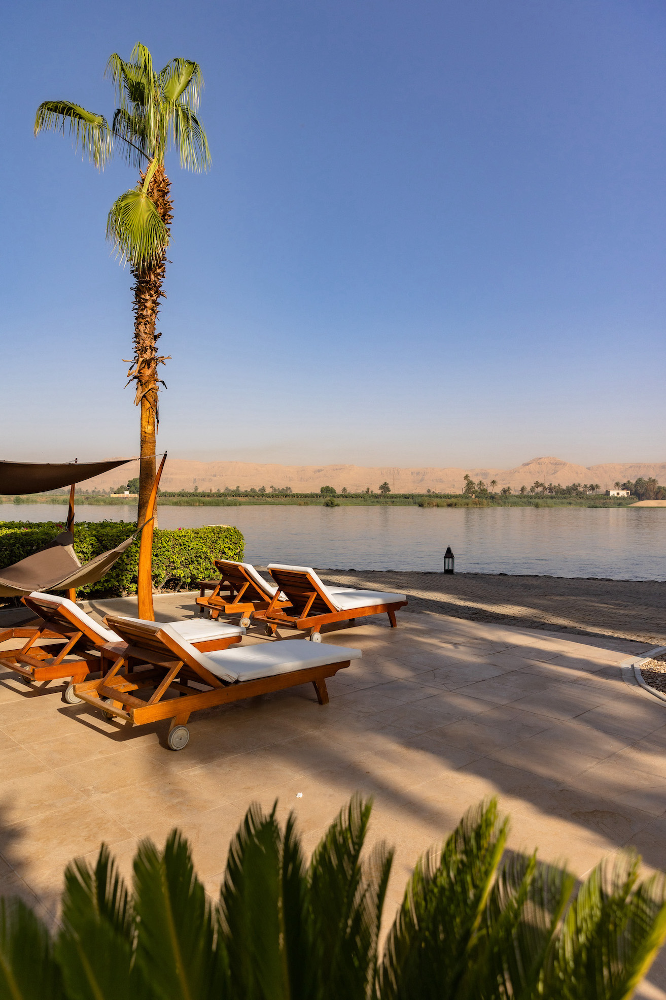 Reiseziele Ägypten Egypt Hilton Hotel Luxor Nil