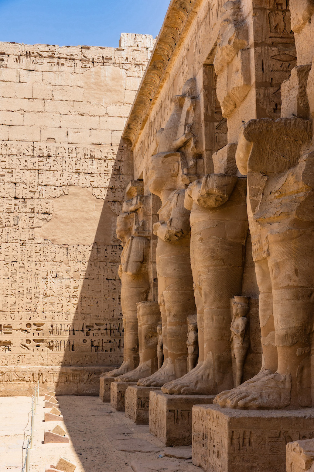 Reiseziele Ägypten Medinet Habu Tempel Luxor Geschichte