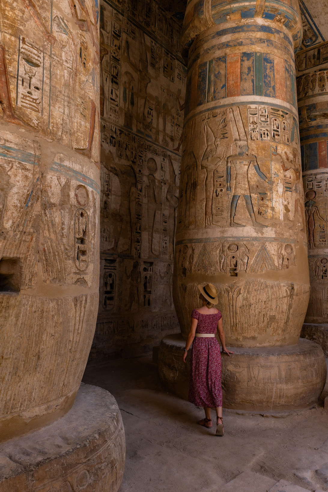 Reiseziele Ägypten Medinet Habu Tempel Luxor Geschichte