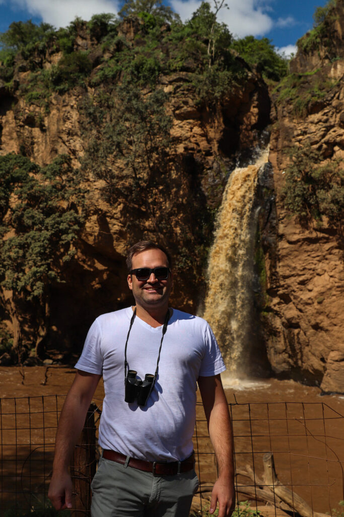 Kenia Safari Wasserfall Lake Nakuru