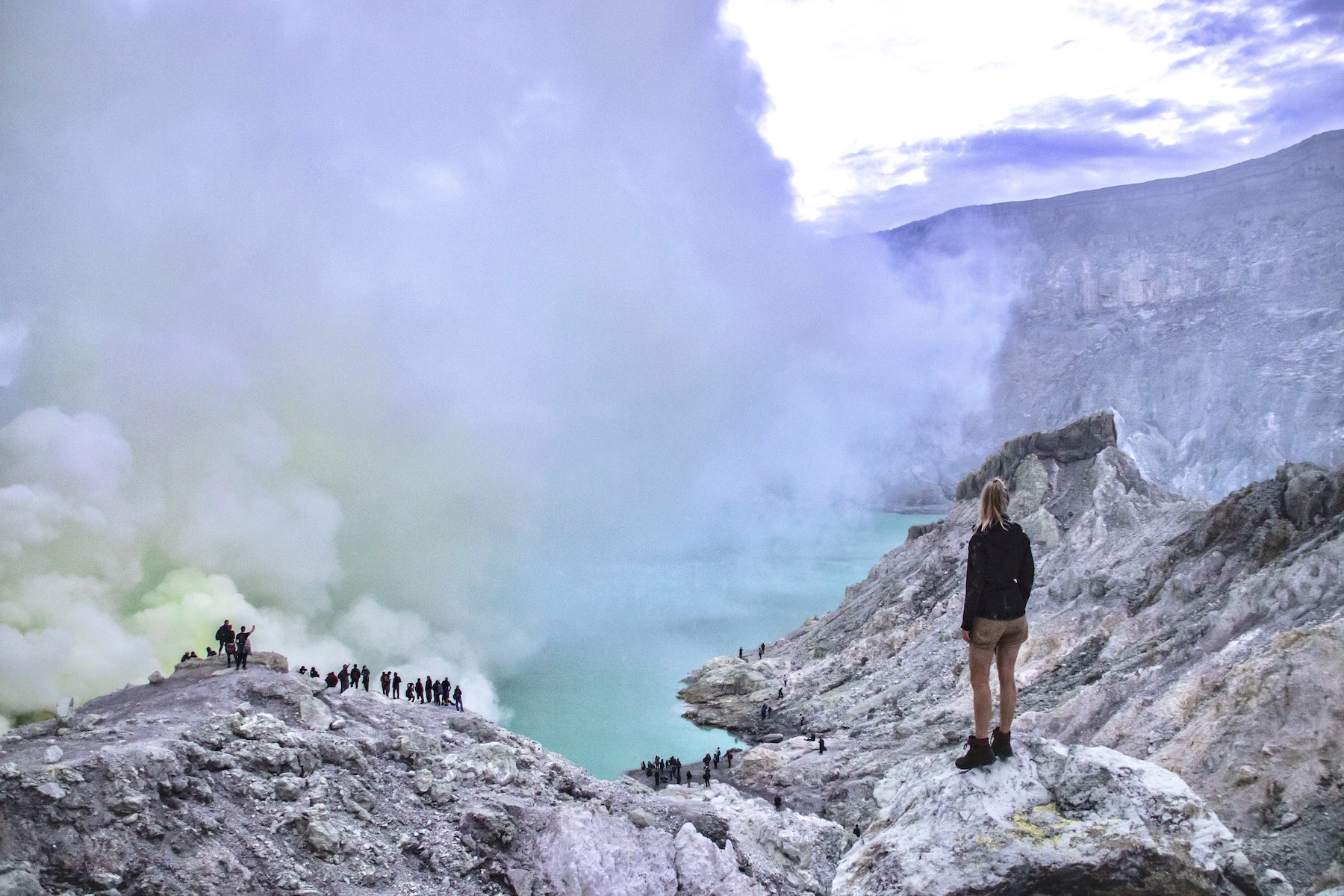 Indonesien Vulkan Tour Ijen