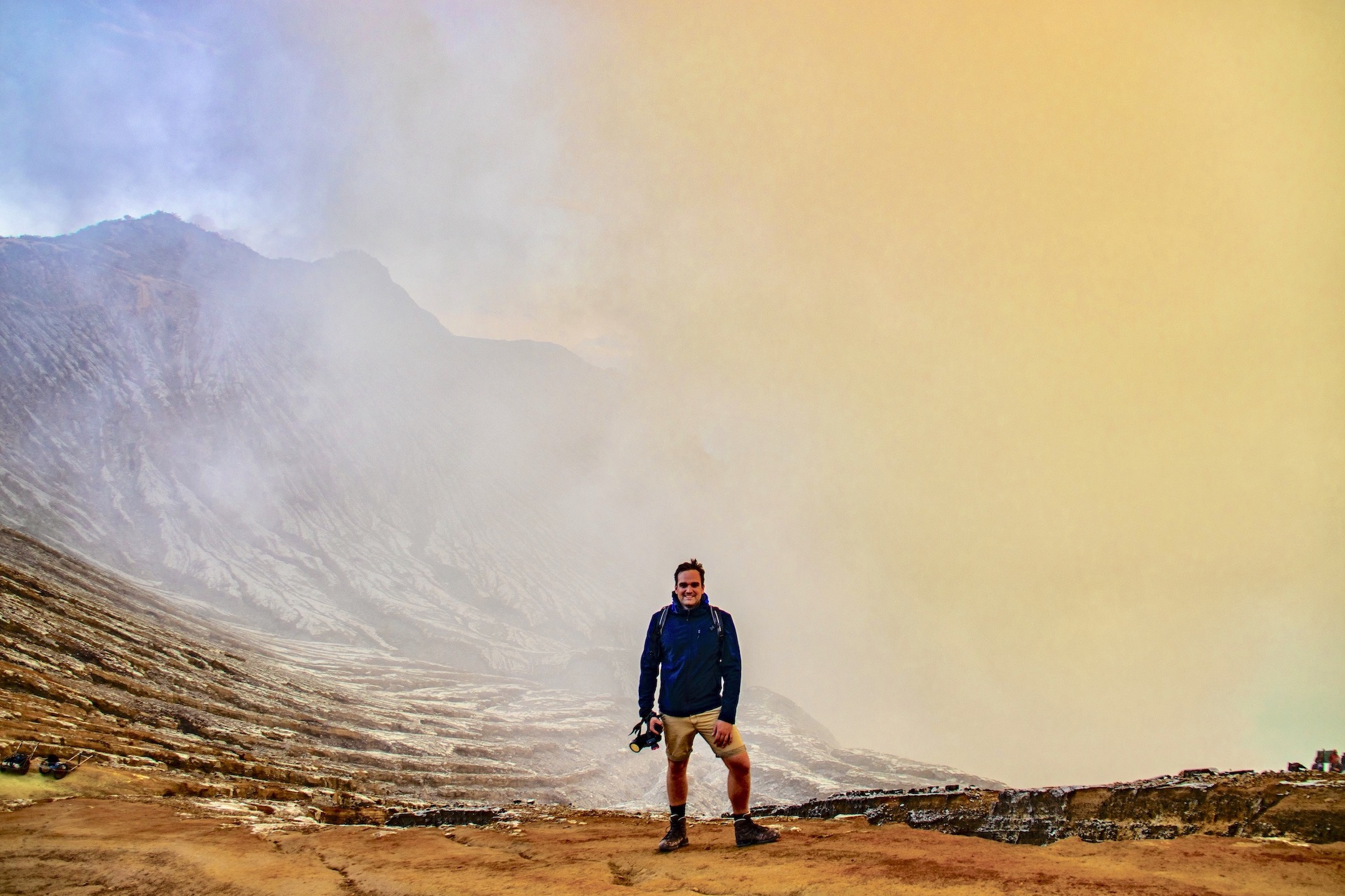 Indonesien Vulkan Tour Ijen